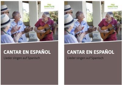 Flyer Cantar en español - Lieder singen auf Spanisch